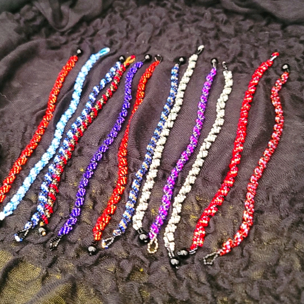 Handmade Beaded Children's bracelets